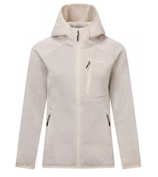Picture of WOMENS NEWHILL HOODED FLEECE LIGHT VANILLA